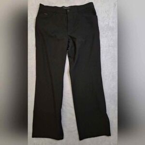 Alberto Ceramica Pants – Men’s 52 – Black Comfort Fit – Straight Leg Dress Style